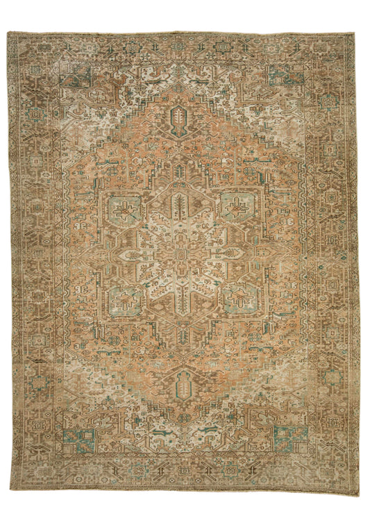 Antique Turkish Rug 9'5'' x 12'3'' #24588