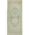 Turkish Oushak Rug 3'1"x 7'9" #19272