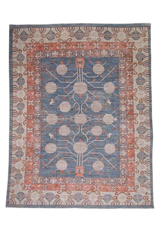 Oriental Hand Knotted Oushak Rug 13'2" x 16'11" #9033