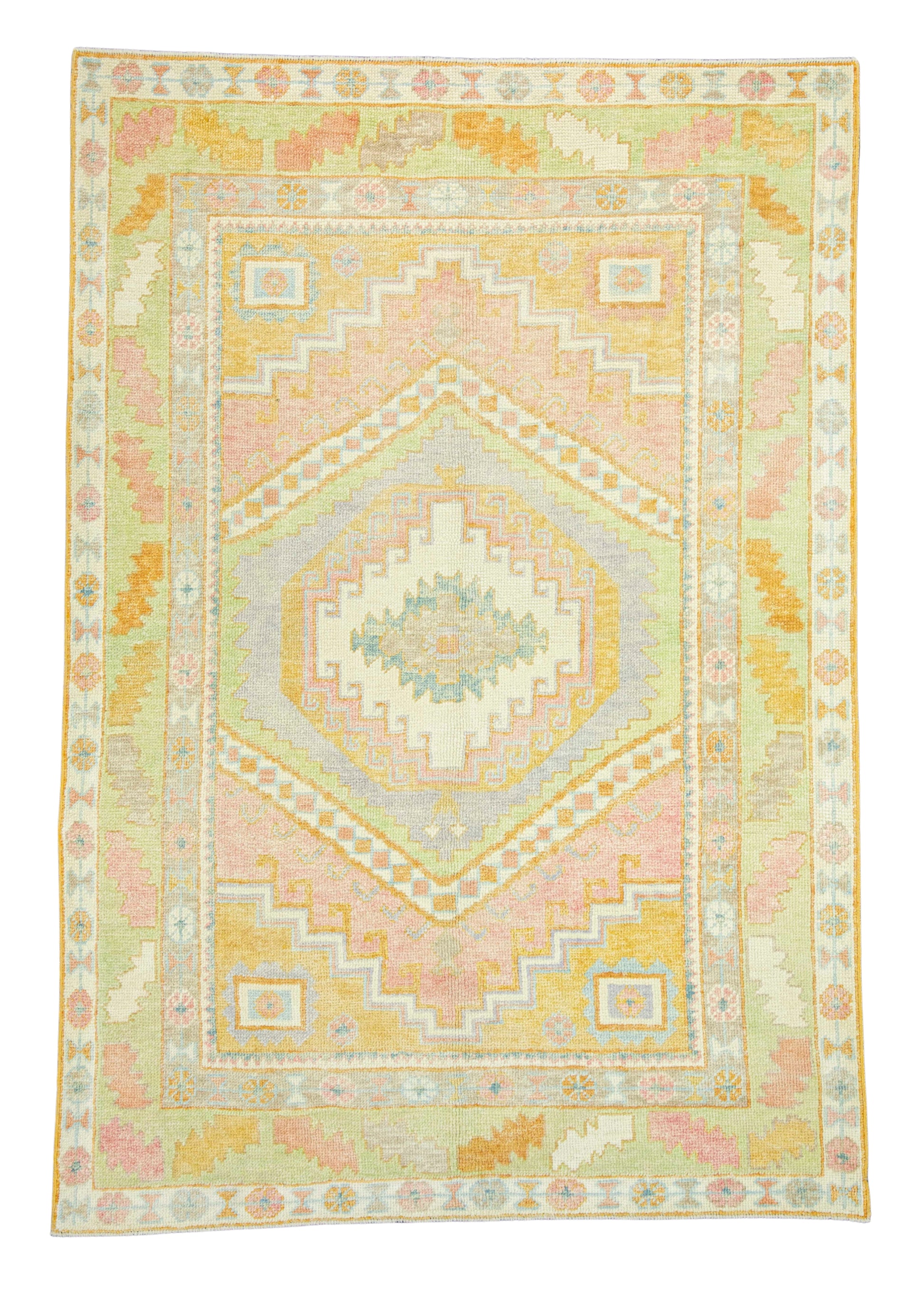Turkish Oushak Rug 5'11" x 7'2" #19152