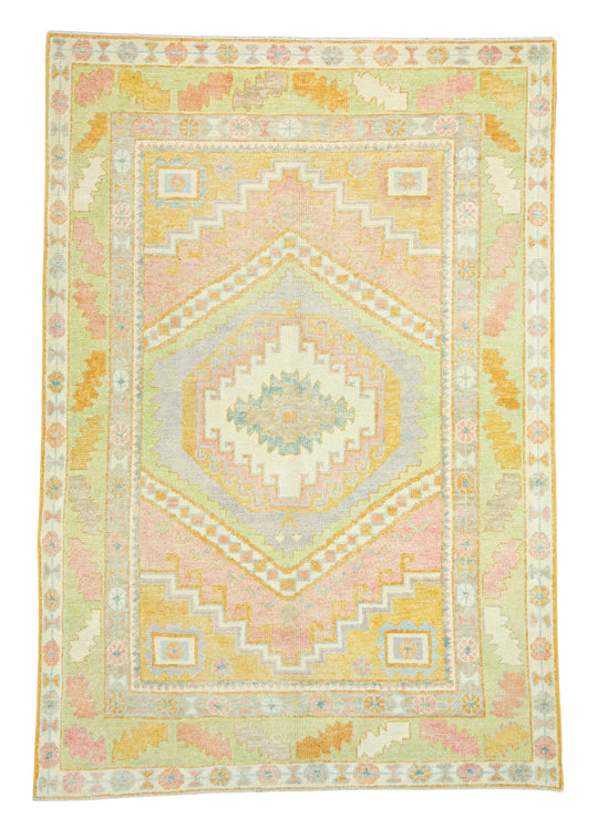 Turkish Oushak Rug 5'11" x 7'2" #19152