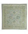 Turkish Oushak Square Rug 11'10" x 11'11" #18129