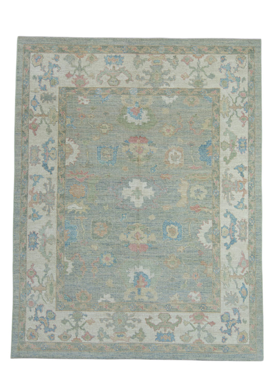 Turkish Oushak Rug 8' x 10'3" #17749