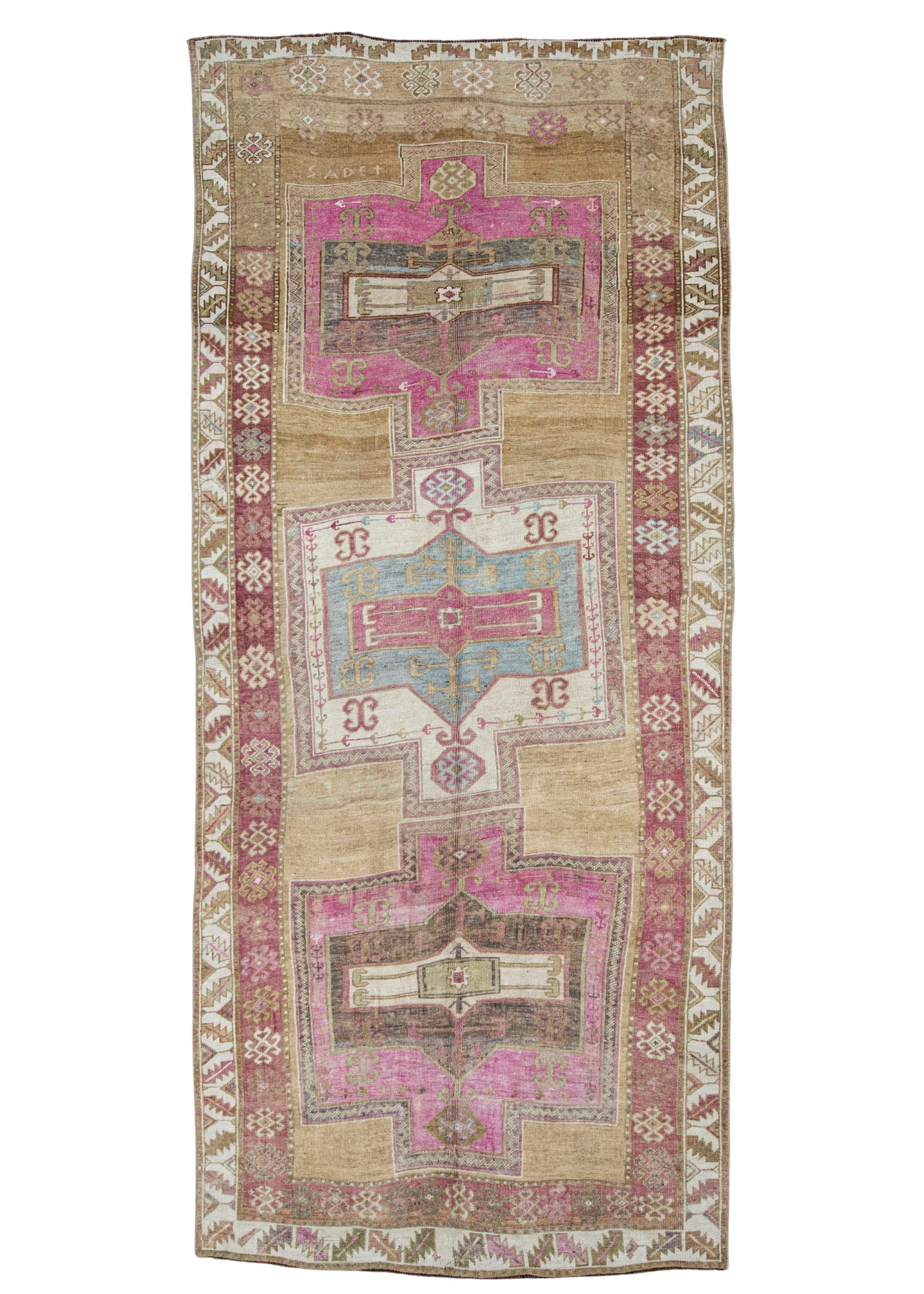 Turkish Vintage Rug  5'3" x 11'11" #21119
