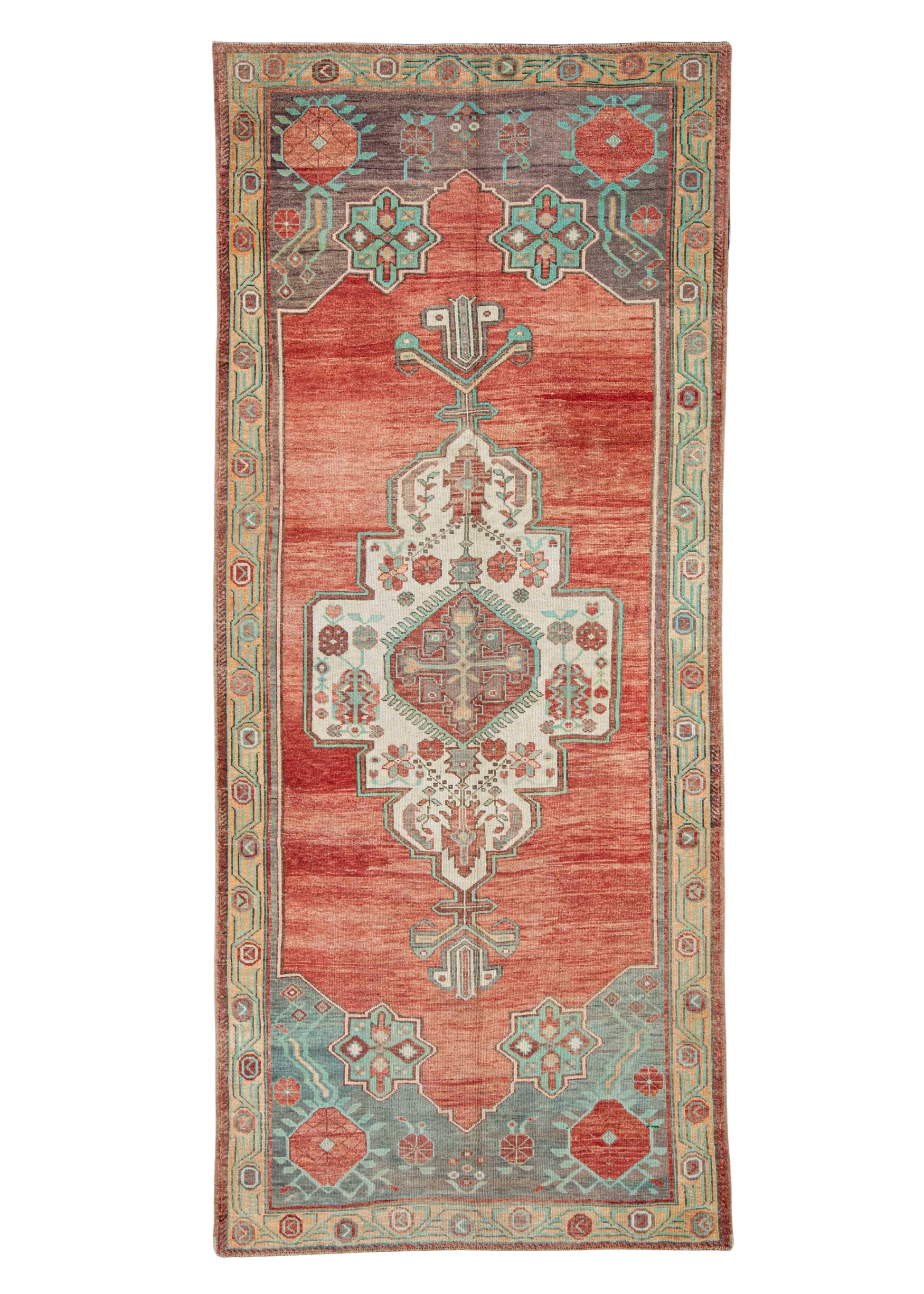 Turkish Vintage Rug  5' x 11'10" #21122