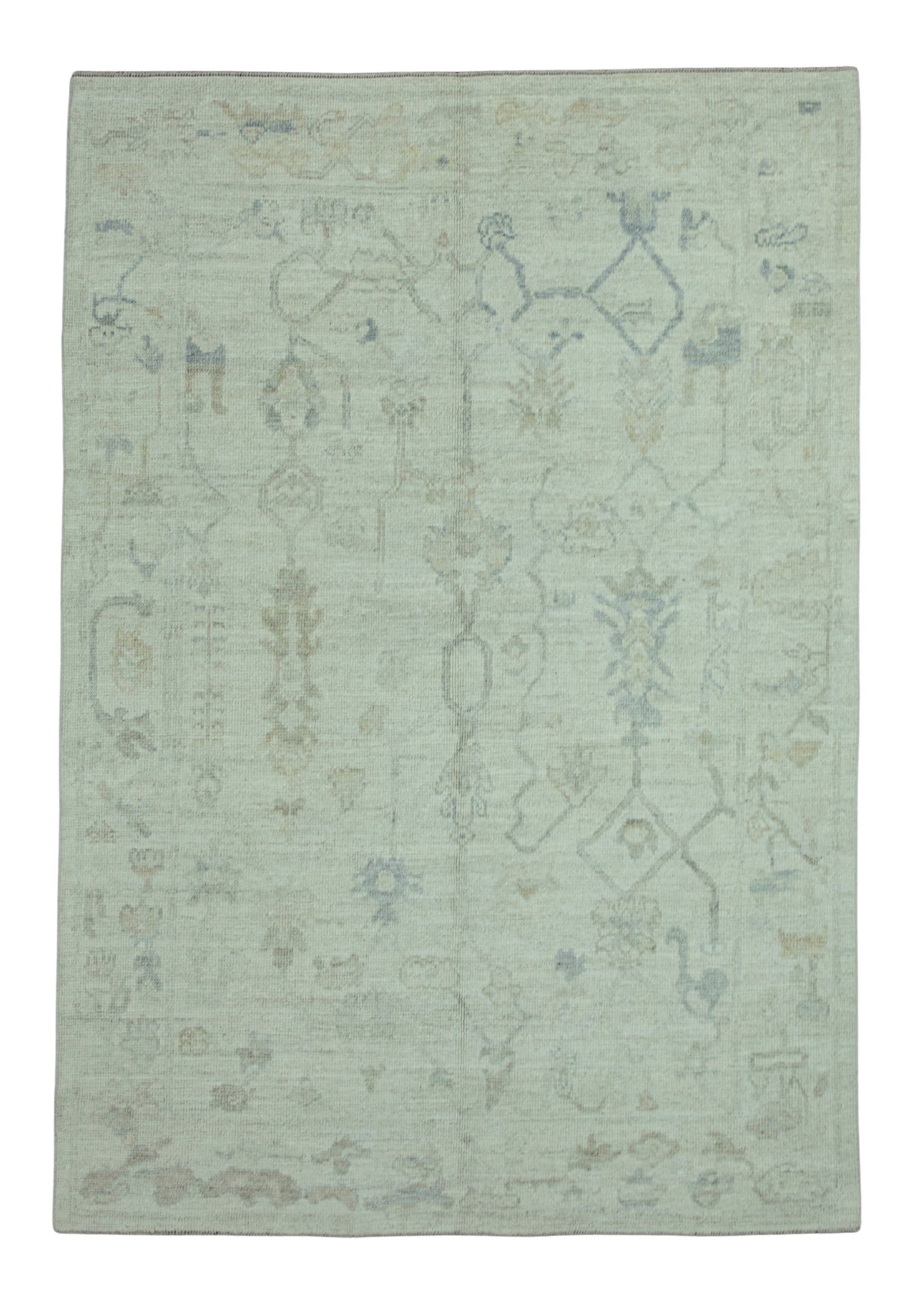 Turkish Oushak Rug 5' x 7'4" #19260