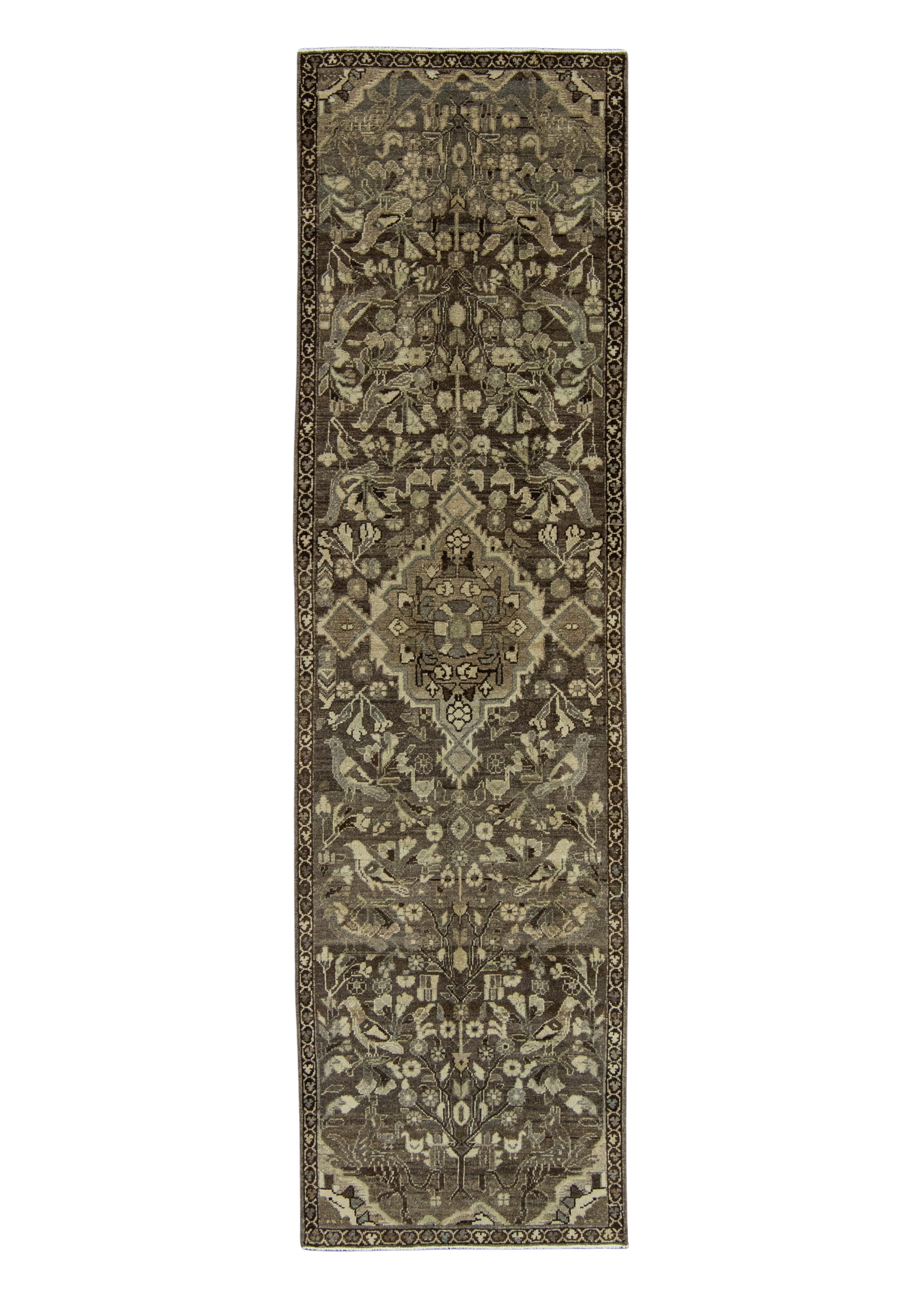 Turkish Anatolian Runner Rug 2'6" x 9' #18018