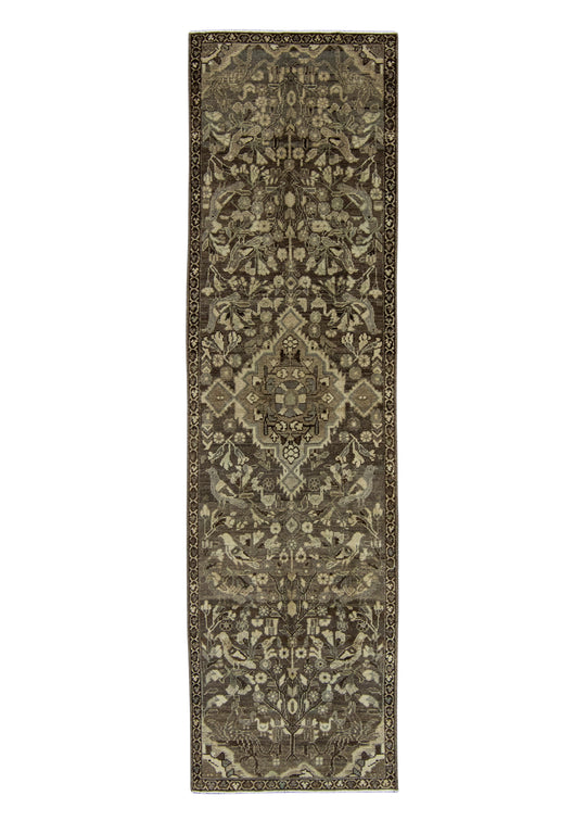 Turkish Anatolian Runner Rug 2'6" x 9' #18018