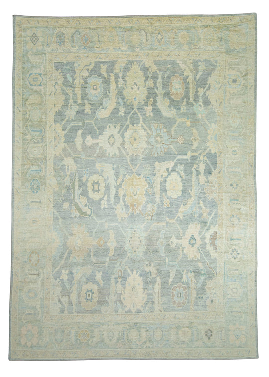 Turkish Oushak Rug 9'10" x 13'11" #18671