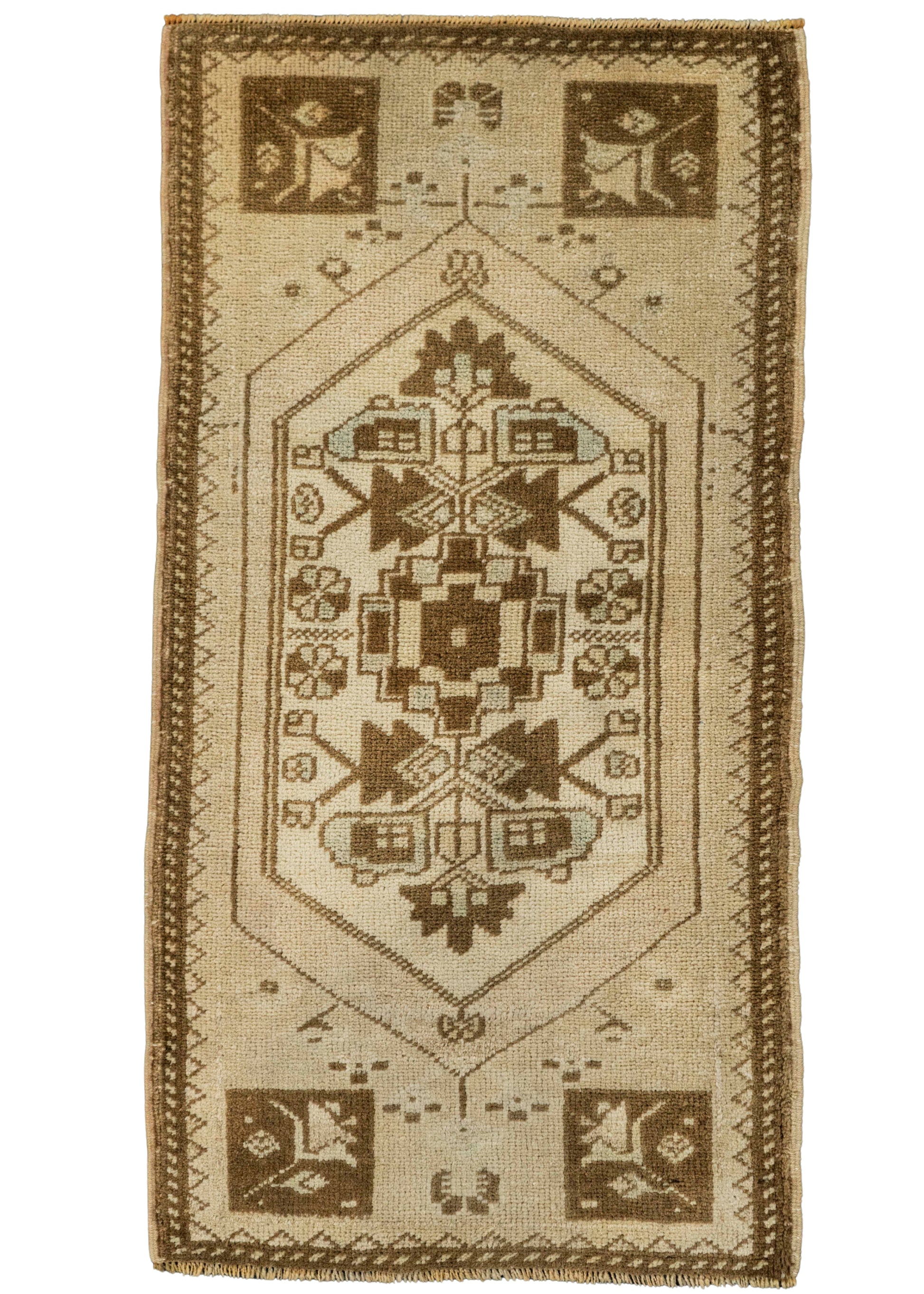 Turkish Yastik Rug  1'7" x  3'1" #22084