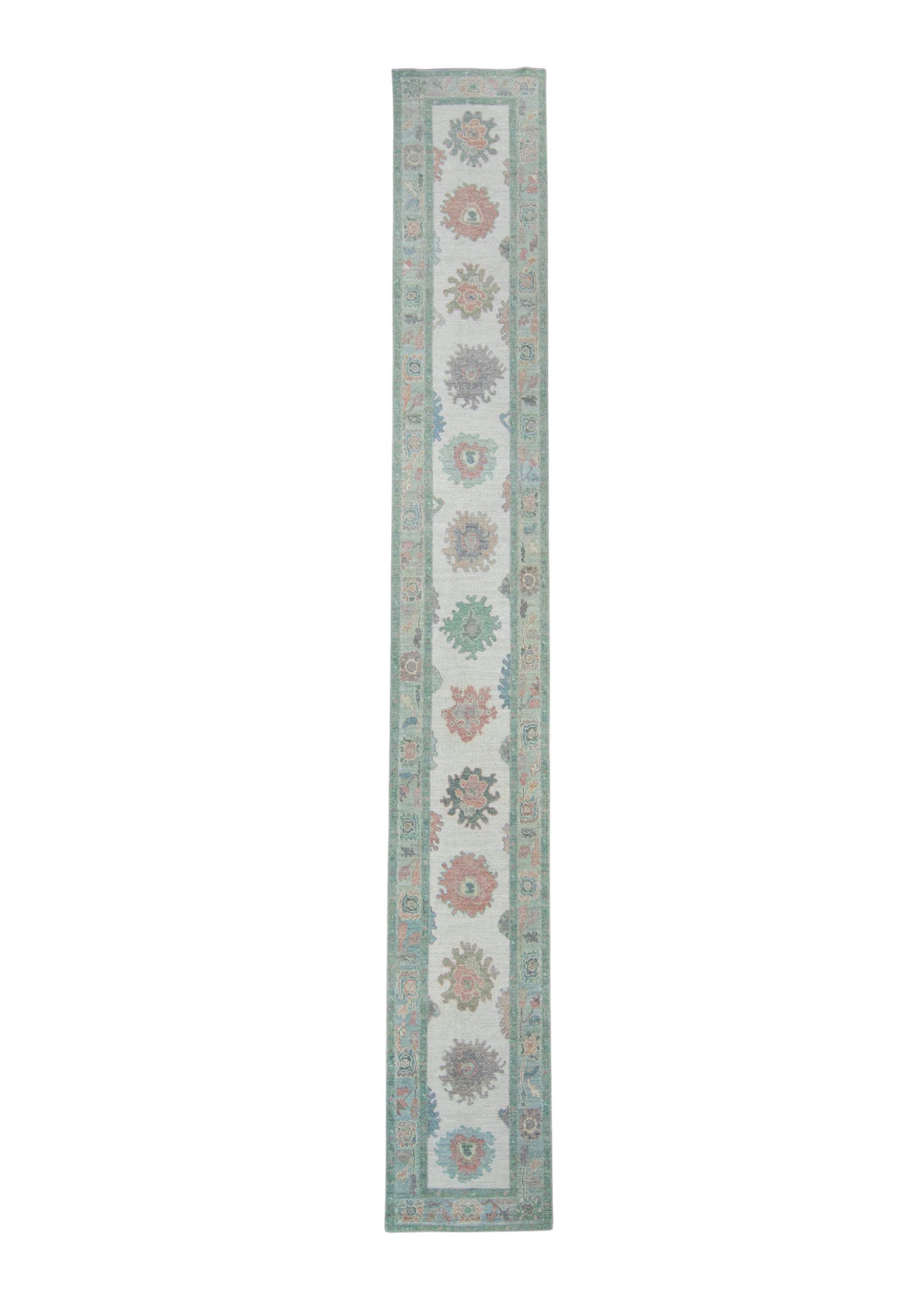 Turkish Oushak Runner Rug 2'10" x 20'6" #17409