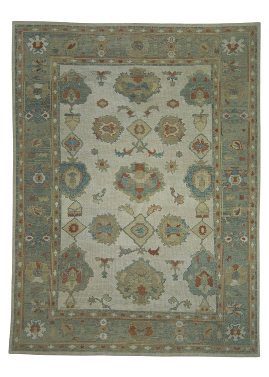 Turkish Oushak Rug 10' x 13'5" #18573