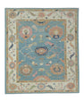 Turkish Oushak Rug 8'2" x 9'5" #17261