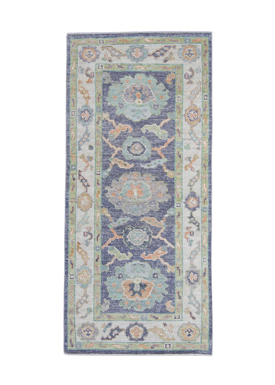 Turkish Oushak Rug 2'8" x 5'10" #16713