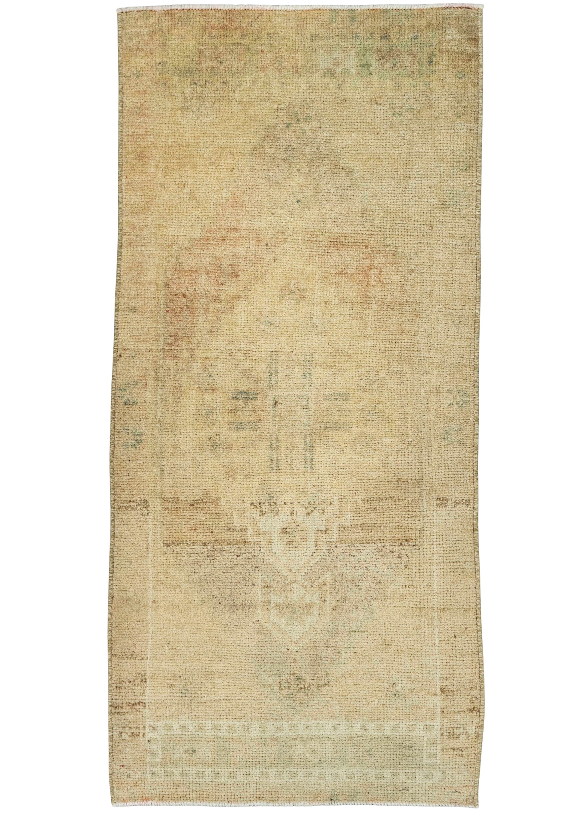 Turkish Mini Rug Oriental Hand Knotted Vintage Rug  1'7" x  3'4" #22078