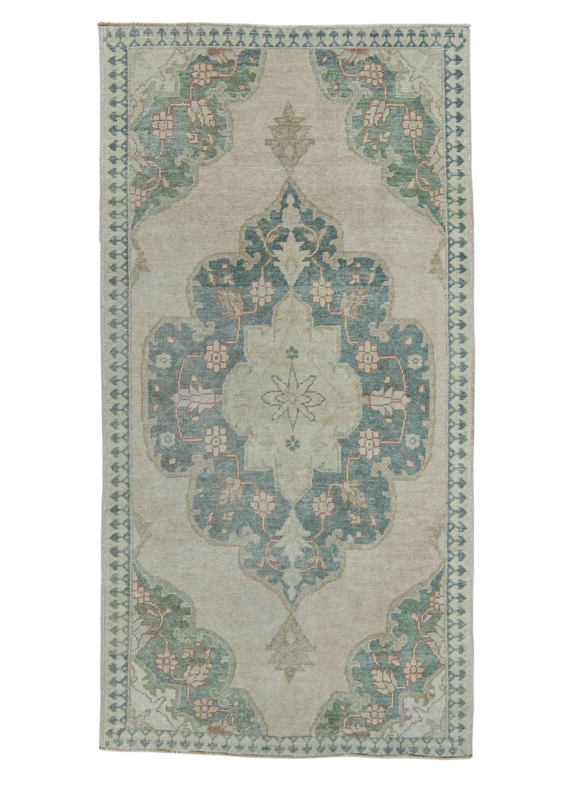 Turkish Vintage Rug 3'5" x 6'8" #20547