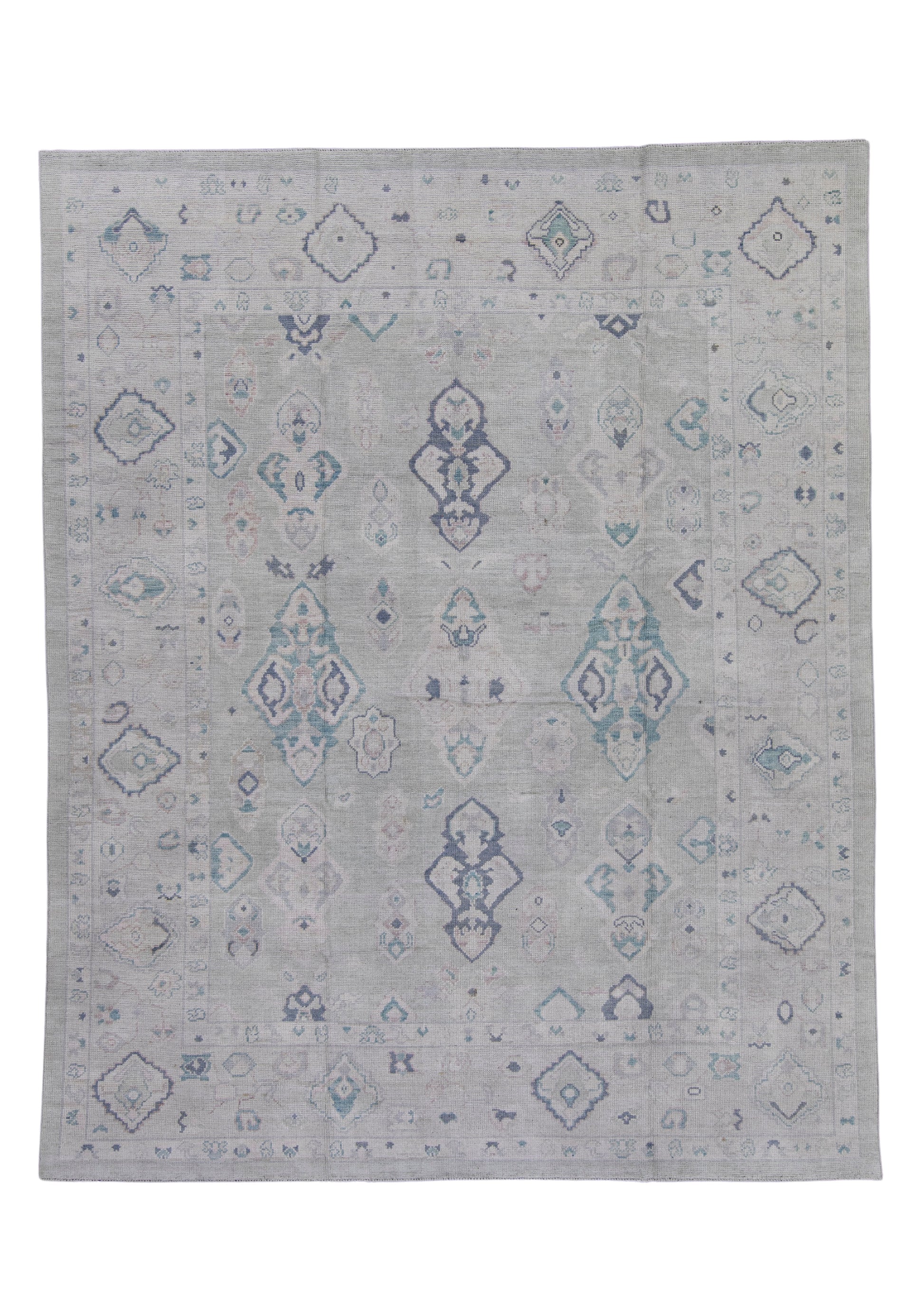 Turkish Oushak Rug 8'2" x 10'1" #16881