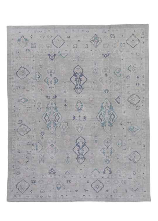 Turkish Oushak Rug 8'2" x 10'1" #16881