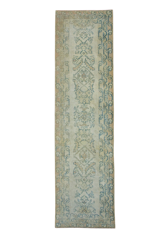 Turkish Vintage Anatolian Runner Rug 2'5" x 9'1" #17157