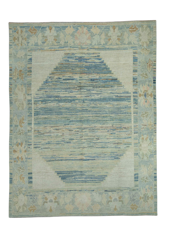 Turkish Oushak Rug 8'9" x 11'6" #18562