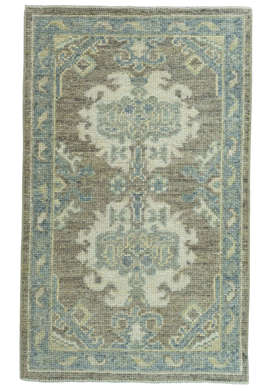 Turkish Oushak Rug 2' x 3'3" #19446