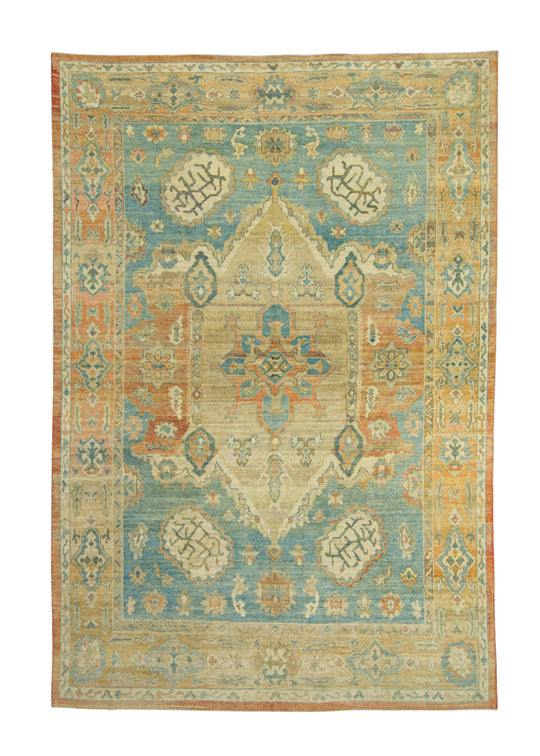 Turkish Oushak Rug 10'2" x 15' #18591