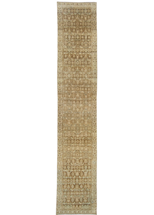 Turkish Vintage Runner Rug 2'11" x 15'5" #17962