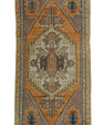 Turkish Mini Rug Oriental Hand Knotted Vintage Rug 1'8" x 3' #20734
