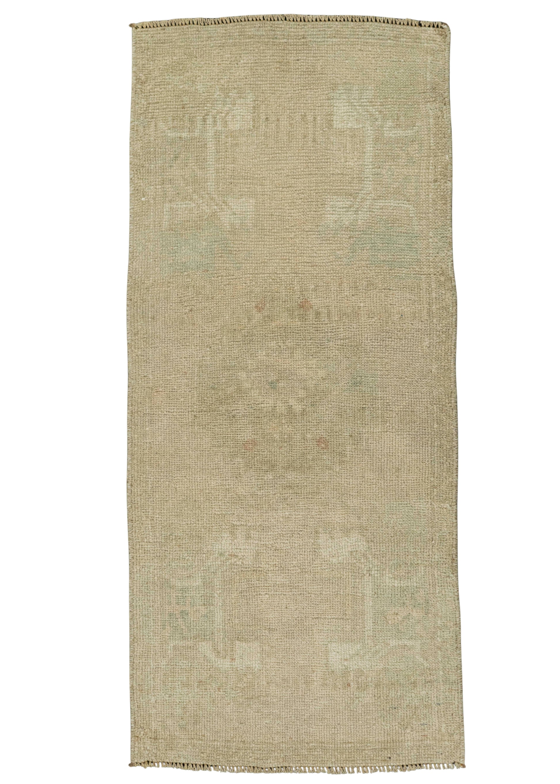 Turkish Mini Rug Oriental Hand Knotted Vintage Rug 1'5" x 3'4" #21177