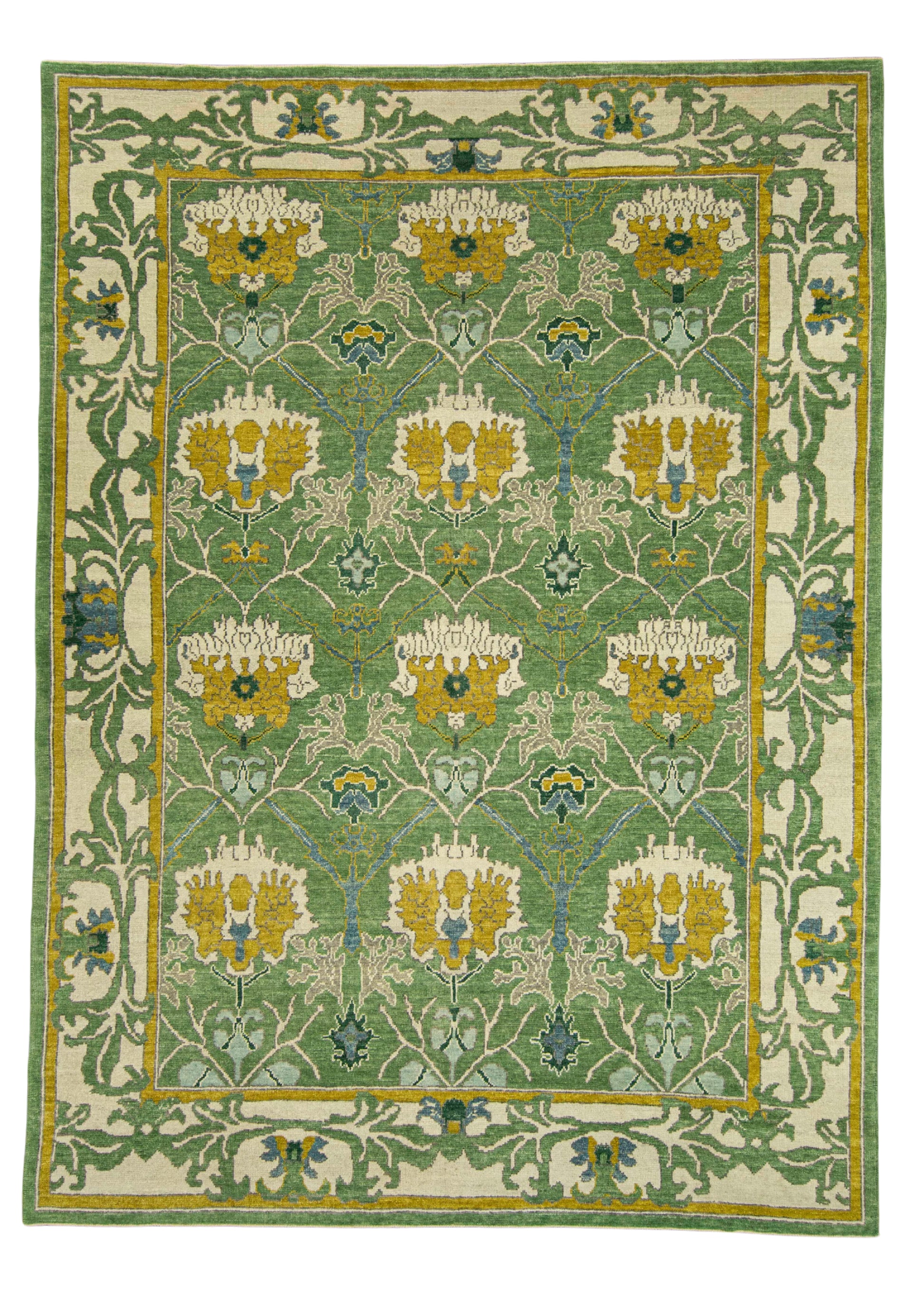 Turkish Oushak Rug 9'8" x 13'2" #22301