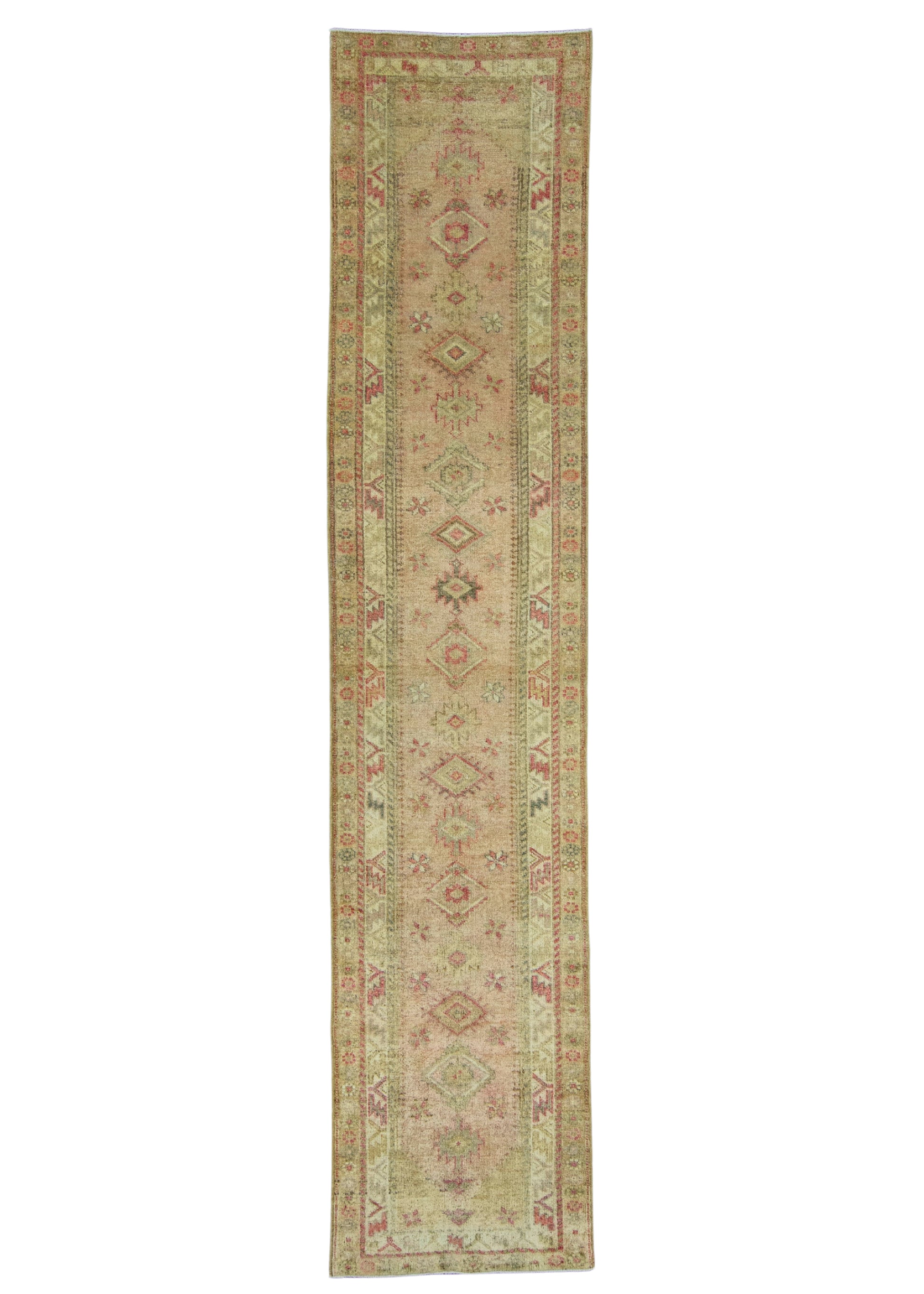 Turkish Anatolian Runner Rug  2'9" x 13'2" #20032