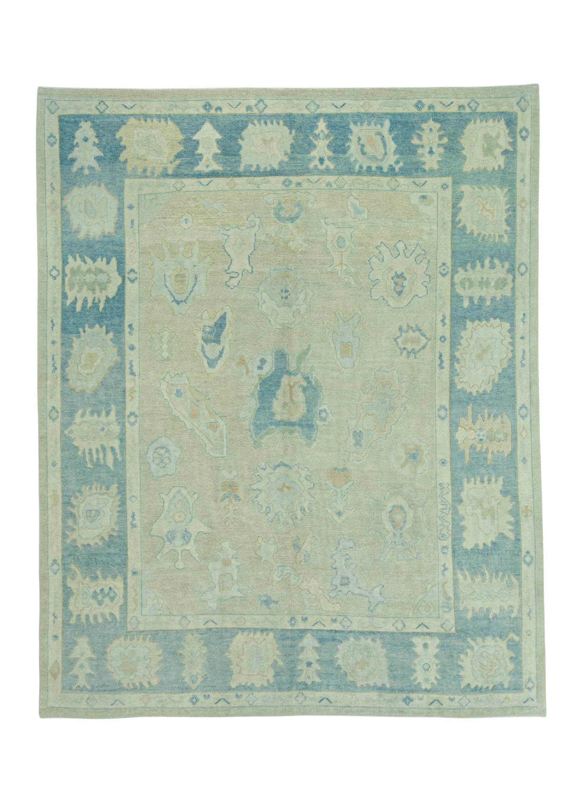 Turkish Oushak Rug 8' x 9'11" #19108