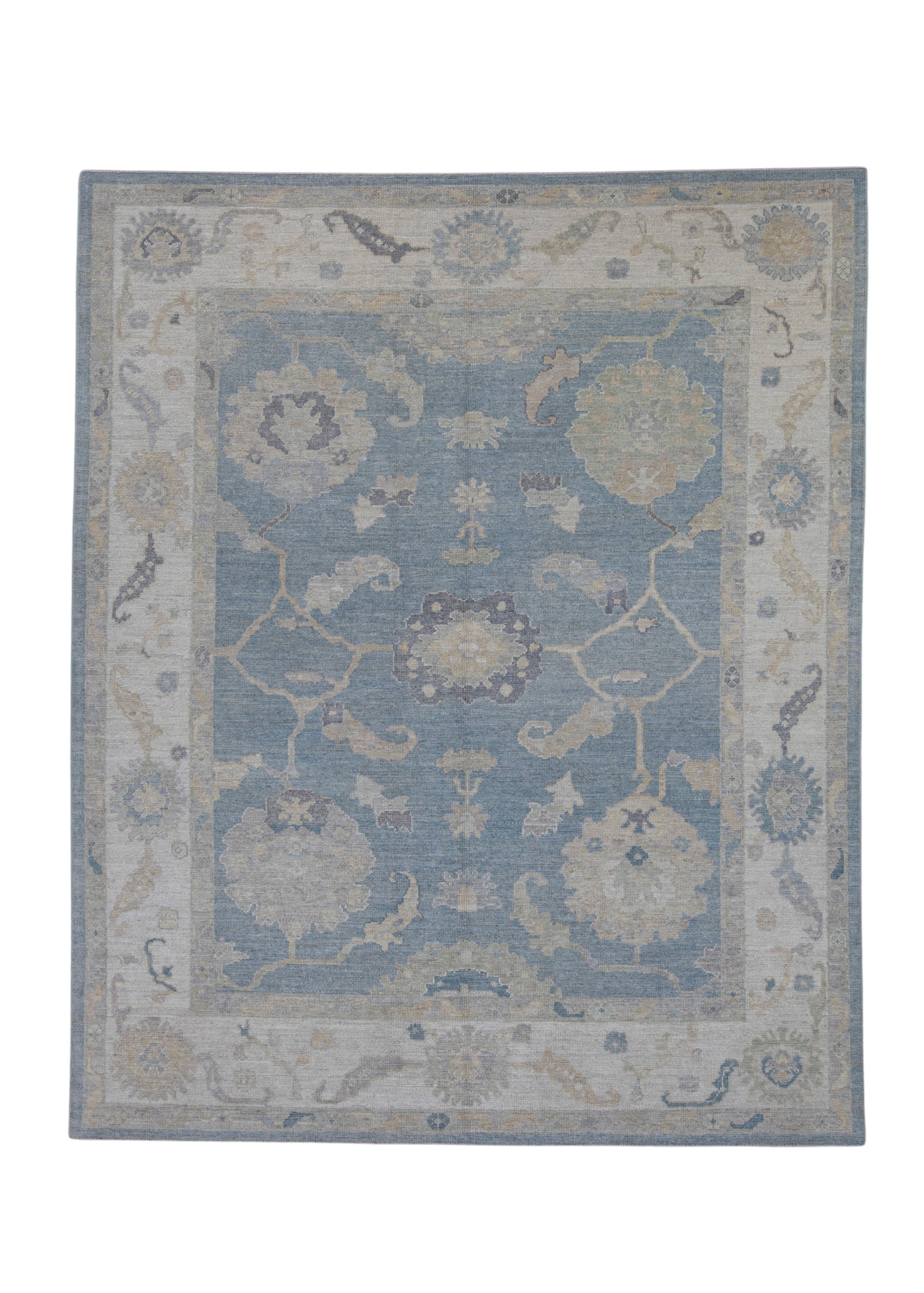 Turkish Oushak Rug 8' x 9'10" #16093