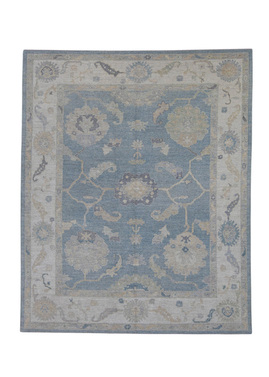 Turkish Oushak Rug 8' x 9'10" #16093