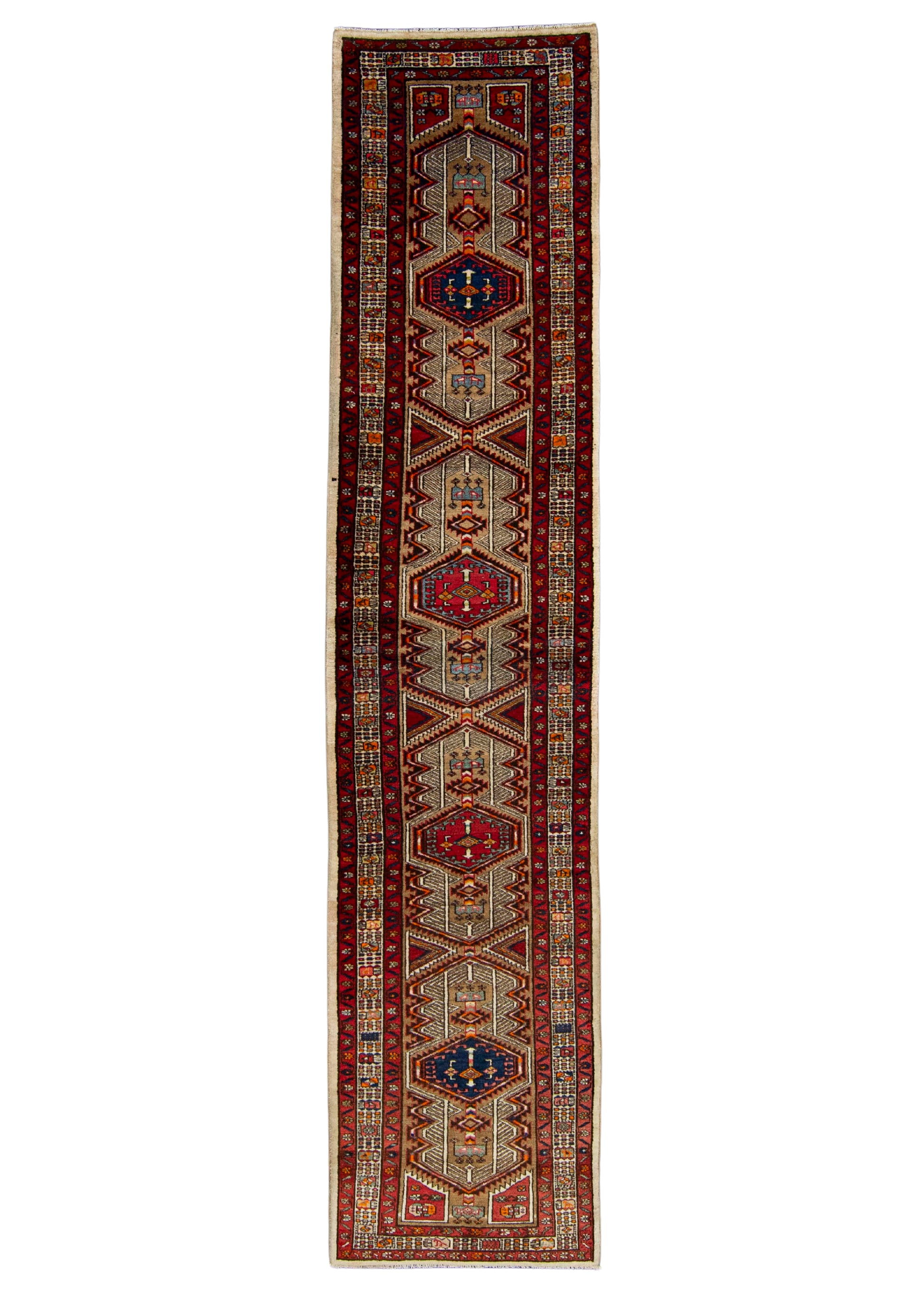 Turkish Vintage Rug  3'3" x 14'4" #21123
