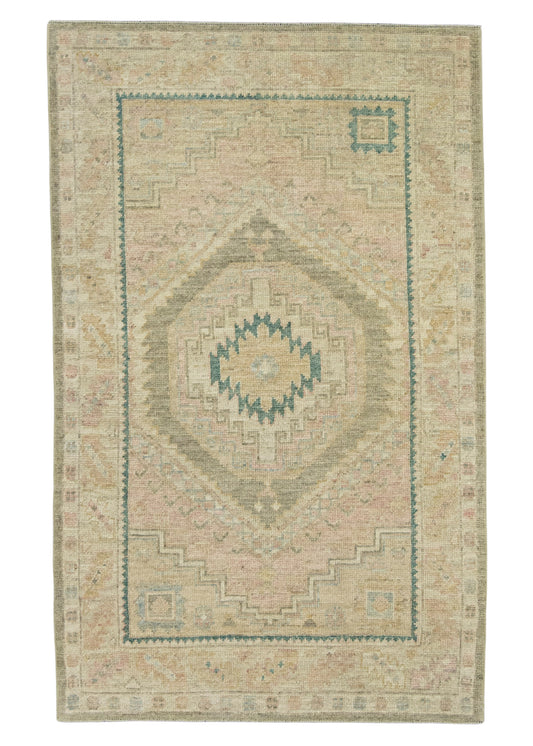 Turkish Oushak Rug 4' x 6'6" #20312