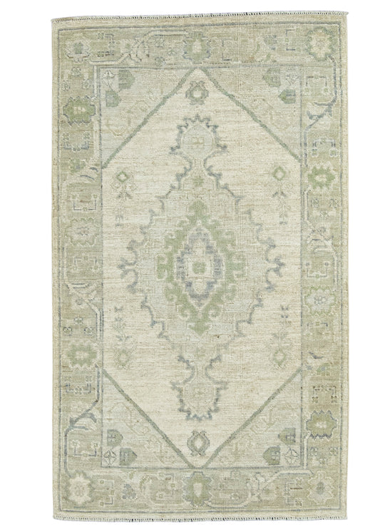 Oushak Rug 3'1" x 5'3" #22835