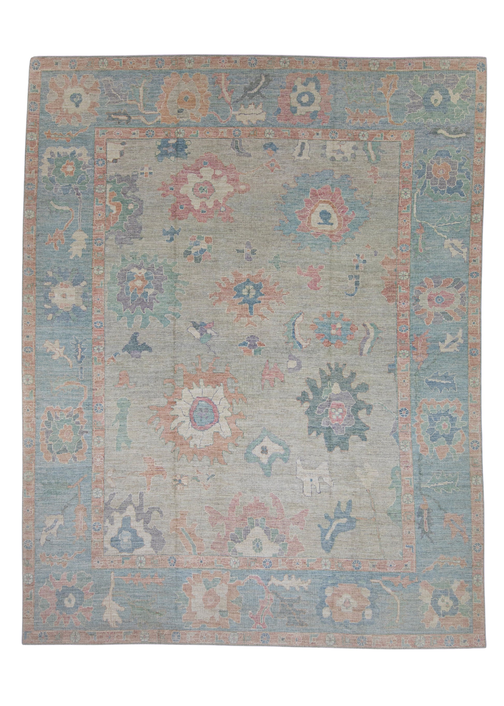 Turkish Oushak Rug 12'2" x 15'5" #16440