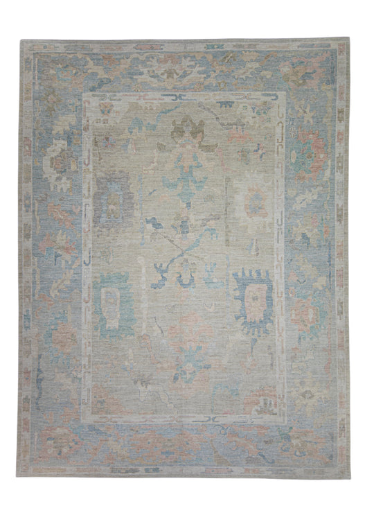Turkish Oushak Rug 11'10" x 15'7" #17220
