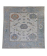 Square Turkish Oushak Rug 11'10" x 12' #16613