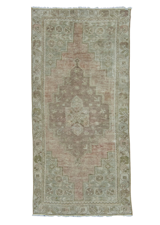 Turkish Vintage Rug 3'3" x 6'11" #19809