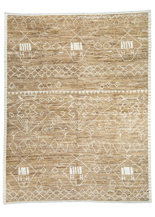Modern Handmade Rug 10'7" x 13'6" #17117