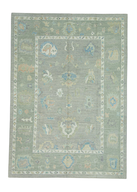 Turkish Oushak Rug 10'1" x 14'1" #17781