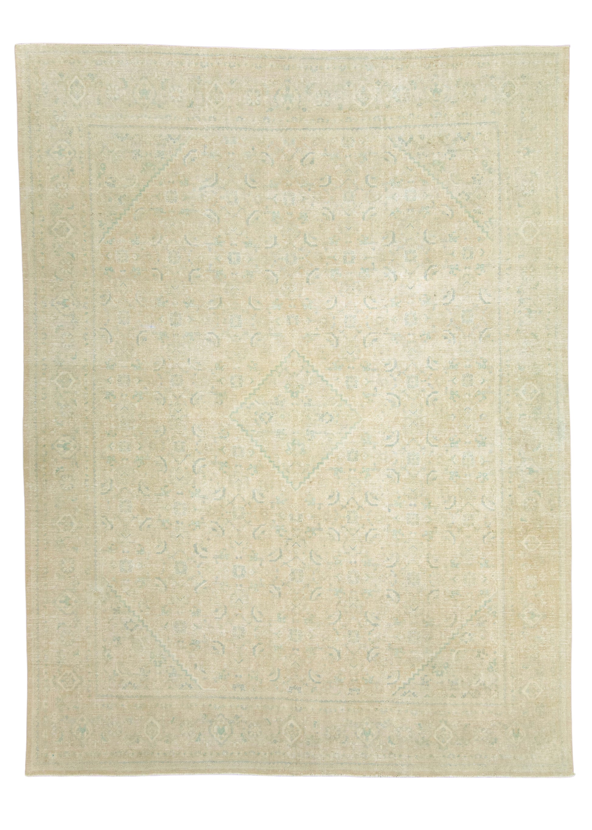 Turkish Vintage Rug  9'10" x 12'11" #22679