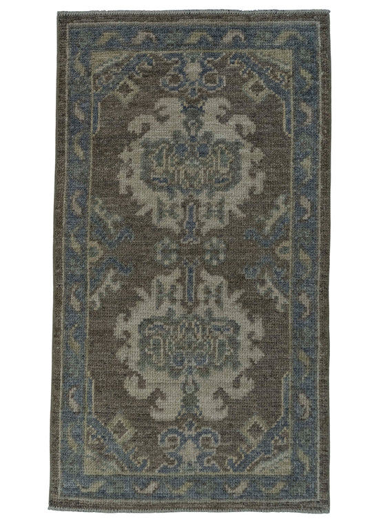 Turkish Oushak Rug 2' x 3'6" #19450
