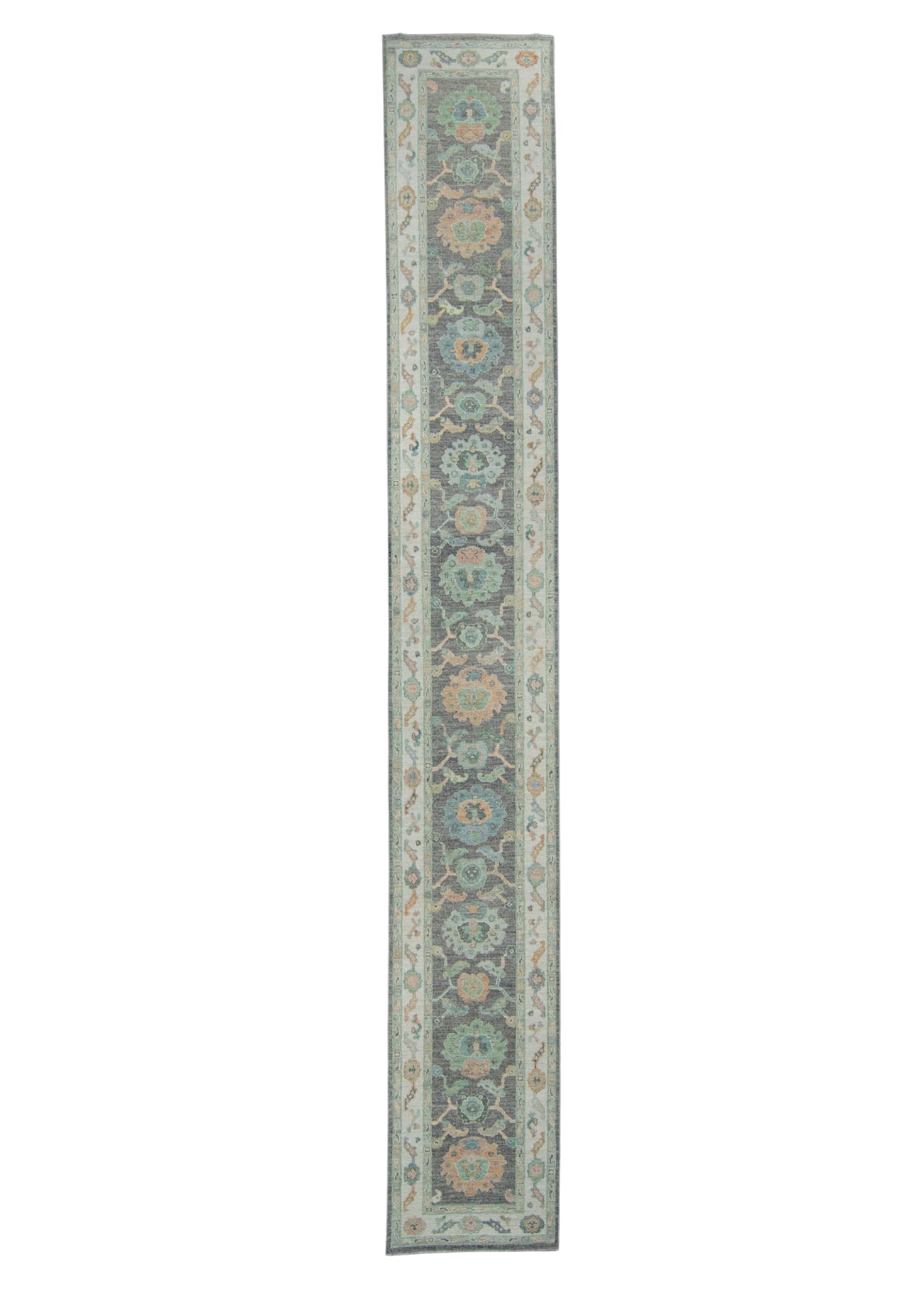 Turkish Oushak Runner Rug 2'11" x 20'9" #17225