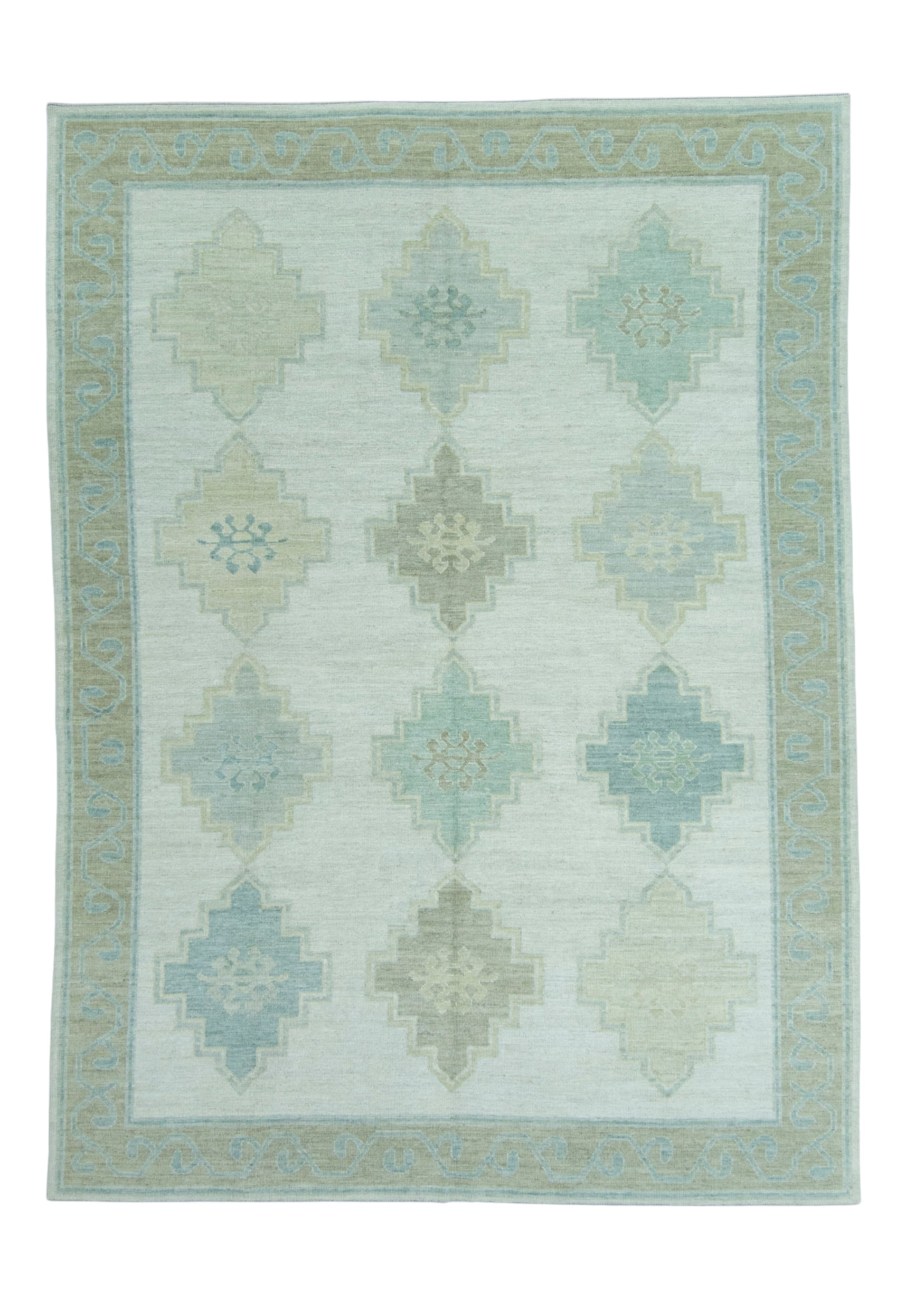 Turkish Oushak Rug 9' x 12'2" #19253