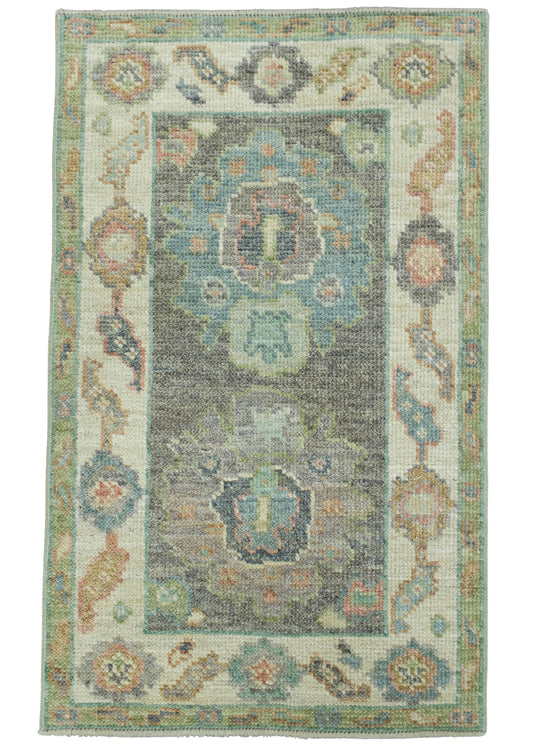 Turkish Oushak Rug 2' x 3'3" #17375