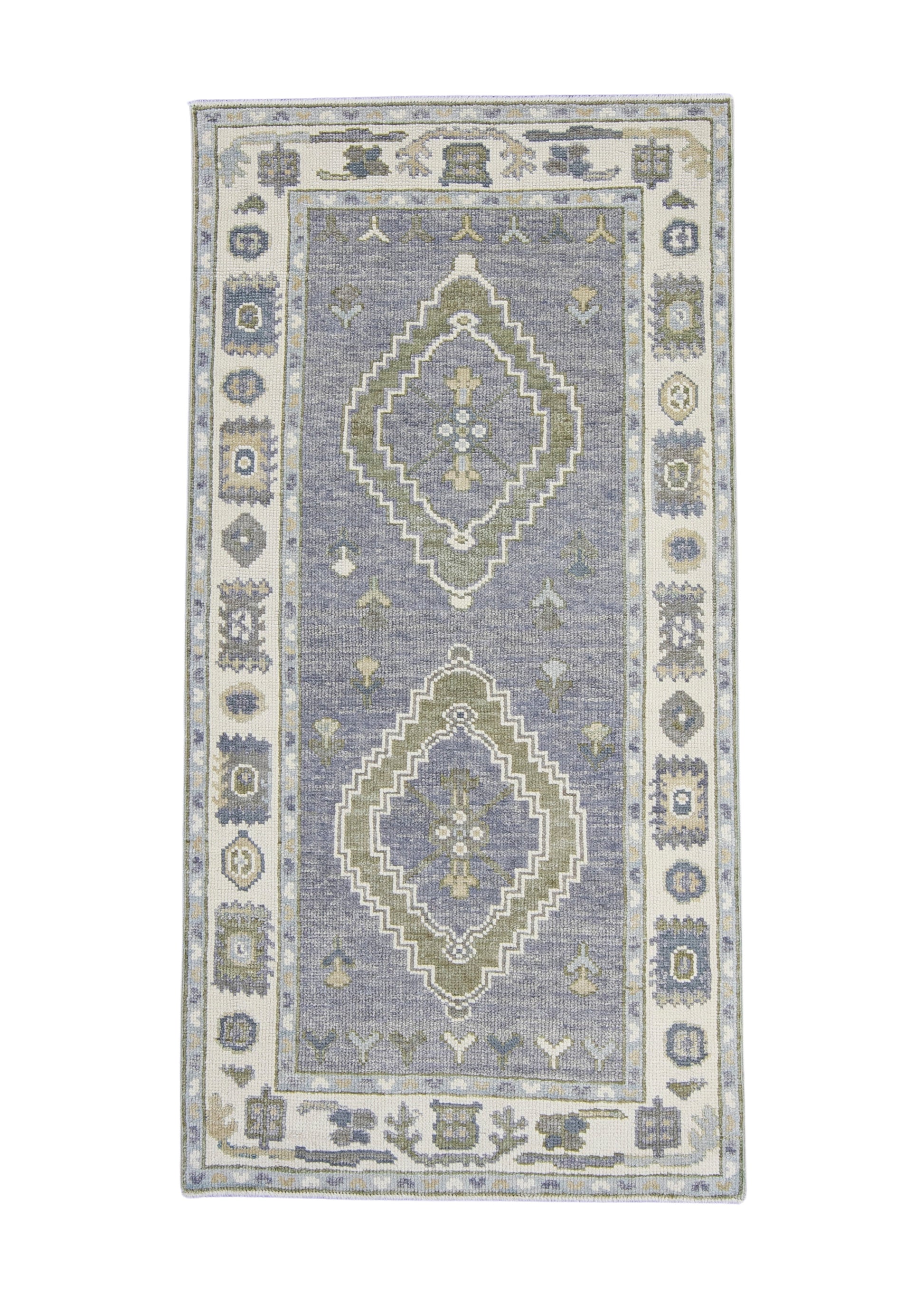 Oriental Handmade Oushak Rug 3' x 5'10" #16661
