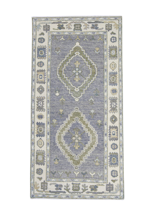 Oriental Handmade Oushak Rug 3' x 5'10" #16661